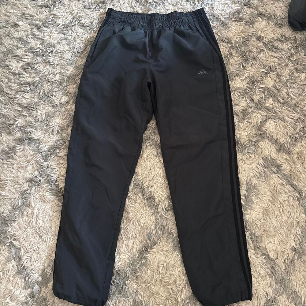 Adidas Women's Black and Navy Trousers